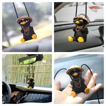 Украшение для автомобиля Swinging Duck Зеркало заднего вида Подвесные аксессуары Крутые подвесные аксессуары для автомобиля Подвесные аксессуары для автомобиля Love