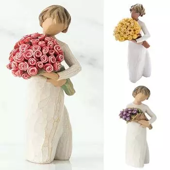 Украшение для дома Настольный рождественский подарок для друзей Фигурка для девочек