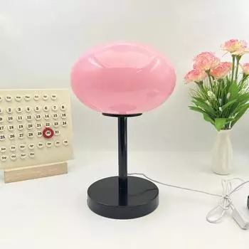 Украшение для дома, спальни, интерьера, настольная лампа рядом с гостиной, стеклянный столб, современный креативный настольный светодиодный светильник Lollipop