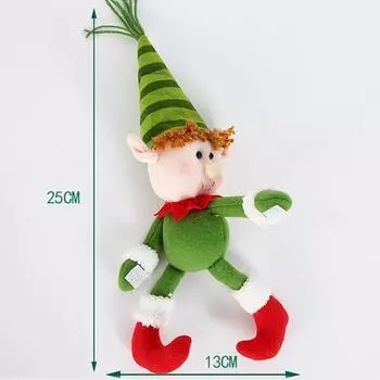 Украшение для дома Украшение праздничного стола Рождественский набор чехлов для бутылок вина Бутылки Санта-Клауса Elf