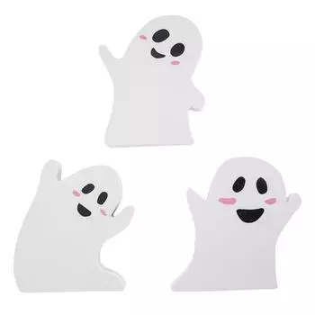Украшение для Хэллоуина с изображением привидения, 3 шт./комплект, настольные поделки, креативные подарочные принадлежности для домашнего праздника, вечеринки, настольный декор
