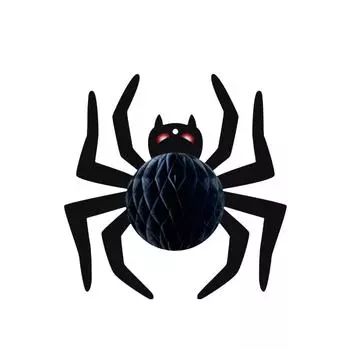 Украшение для Хэллоуинской вечеринки Подвеска в виде сотового шара Тыква Паук Трехмерный сотовый Фестиваль Хэллоуин Украшение Композиция One Size