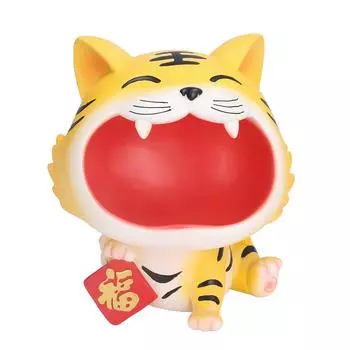 Украшение для хранения животных из смолы, большая статуэтка животного-рот, держатель для ключей для гостиной, спальни