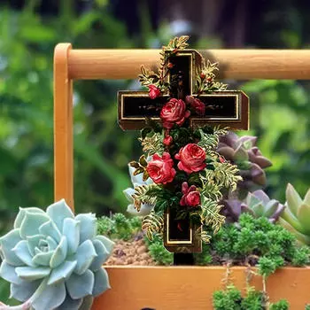 Украшение для кладбищенского креста, надгробный маркер, украшения