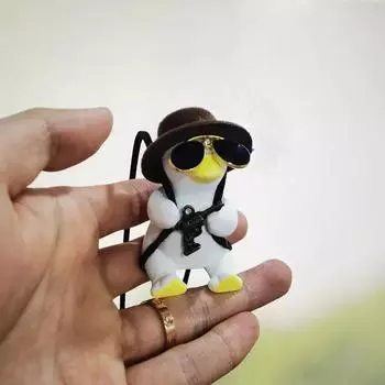 Украшение для подвески автомобиля Swing Duck, очень милое подвесное зеркало Swing Ducks, набор для салона автомобиля Flying Duck, аксессуары для подвески автомобиля