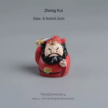 Украшение для рабочего стола из смолы, мультяшный, милый, молитвенный, китайский стиль, чистая ручная работа, современная простота, интересная для мальчиков и девочек, офис