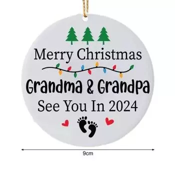 Украшение для рождественской елки Yousheng, деревянная подвеска, высокая прочность, не деформируется, легко подвешивается, рождественское подвесное украшение A