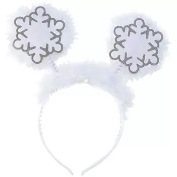 Украшение для рождественской вечеринки Dasababa, ободок-снежинка