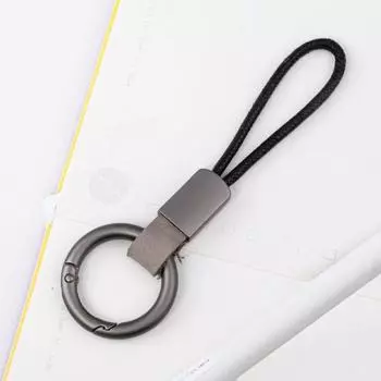 Украшение для сумки, подвески, аксессуары, держатель для ключей, плетеный брелок для ключей, кожаный веревочный брелок, автомобильный брелок