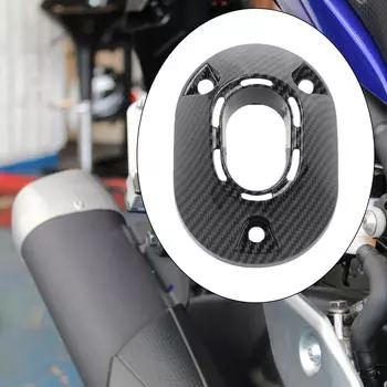 Украшение для выхлопной трубы мотоцикла, многоцелевая легкая защита пятки