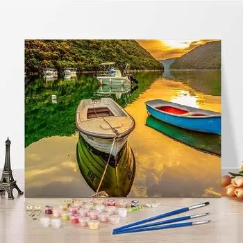 Украшение дома Цифровая картина маслом по номерам Картина по номерам Картина маслом DIY Картина по номерам Холст 40x50cm no frame
