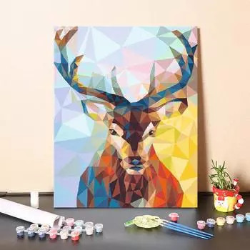 Украшение дома цифры картина маслом DIY картина по номерам искусство холст цифровая картина маслом 40x50cm no frame