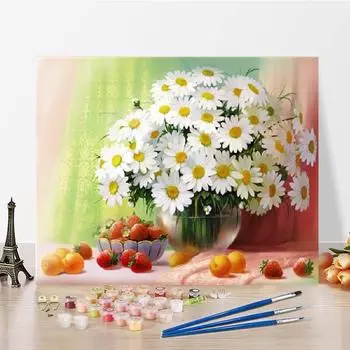 Украшение дома DIY Картина по номерам Цифровая картина маслом Цифры Картина маслом Холст Искусство 40x50cm no frame