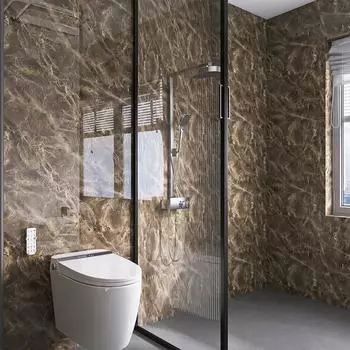 Украшение дома Гостиная 40 см Наклейка на масляный дым Шкаф Плита Мрамор Декоративные стены Бумага Водонепроницаемая Кухня Пятно Устойчива 40cmX1m