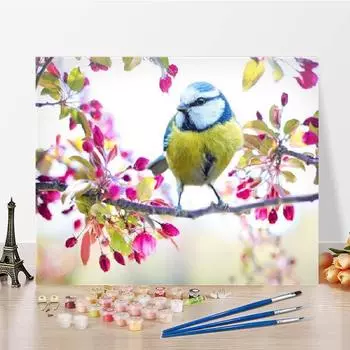 Украшение дома, холст, цифровая картина маслом, цифры, картина, сделай сам, картина по номерам, картина маслом 40x50cm no frame