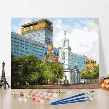 Украшение дома Искусство Холст DIY Картина по номерам Цифровая картина маслом Номера Картина маслом 40x50cm no frame