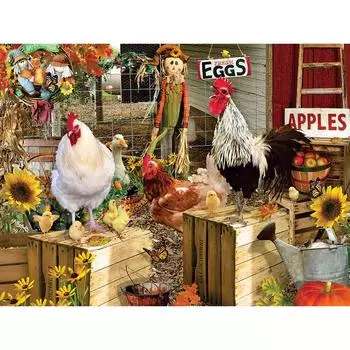 Украшение дома Петухи DIY 5D Алмазная вышивка Наборы для вышивки крестом Животные Смола Хобби Ремесло 20X30CM