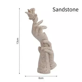 Украшение дома, скульптура из смолы, статуя, гостиная, винный шкаф, современная мода, ручные украшения в виде роз, золотые поделки, подарок серебряный