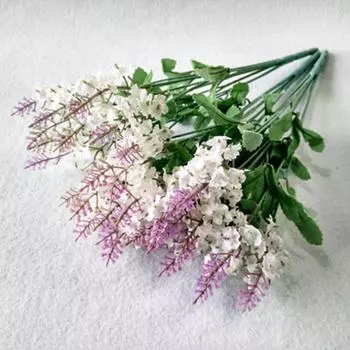 Украшение домашнего стола. Охрана окружающей среды. Цветок Прованса. Пена с 10 головками. Purple