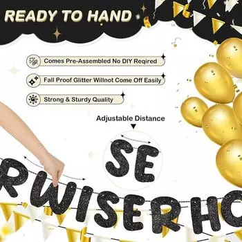 Украшение флага на день рождения, подарочные принадлежности на день рождения, баннерная флеш-карта, баннер на день рождения