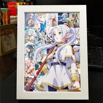 Украшение фоторамки «Похороненный Флориан»: Оборки, Fillen - Готовая фоторамка Художественная витрина Подарок Florian 1