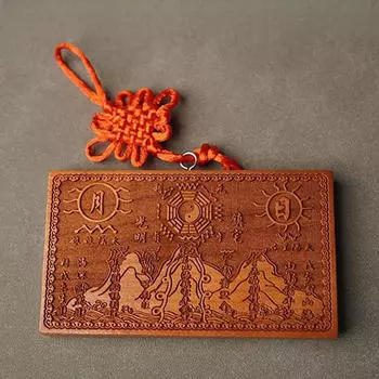 Украшение города Шань Хай, подвесная коллекция, традиционный деревянный орнамент для оконной стены Round