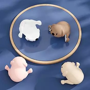 Украшение из силикона, безопасная домашняя мебель, безопасный бампер, угловая защита кофейный