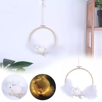 Украшение кролика Украшение «Ловец колокольчика» Прекрасное украшение Подарок на день рождения Свадебное украшение