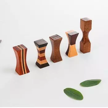 Украшение кухни Держатель для палочек для еды Деревянная полка для палочек для еды Полка для палочек для еды Ресторанная посуда Полка для хранения в отеле 5.5*1.7*2.5cm