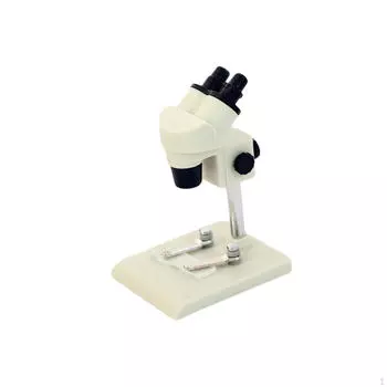 Украшение Микроскоп Модель Микропейзаж Кукольный Дом Мебель Игрушка Орнамент BJD Playset белый