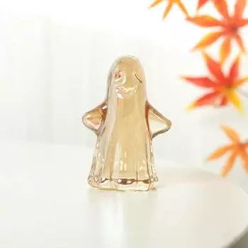 Украшение на Хэллоуин Милая статуэтка призрака на Хэллоуин Мультяшная маленькая фигурка призрака Ручная работа Животное Призрак Украшение на Хэллоуин