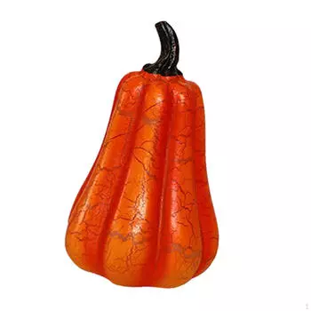 Украшение на Хэллоуин с подсветкой Смола Урожай Тыква Искусственная Модель Style A