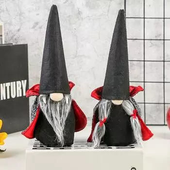 Украшение на Хэллоуин в виде гнома, мягкая плюшевая фигурка гнома, безликая кукла-игрушка гнома с Men