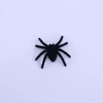 Украшение на Хэллоуин Xinyue, Паук с флокированием, Паук ужасов для бара, дома с привидениями, Паук-колючка