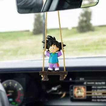 Украшение на качелях автомобиля, украшение автомобиля, подвесное зеркало, аксессуары для салона автомобиля, для зеркала заднего вида автомобиля, подвесное садоводство