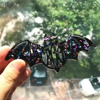 Украшение на стену на Хэллоуин, форма из эпоксидной смолы, сделай сам, настенный кулон на Хэллоуин, декор в виде тыквы, кулон в виде ведьмы, силиконовая форма, сделай сам, ремесло