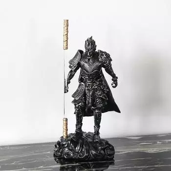 Украшение обезьяны Сунь Укуна, черный миф, победа в битве, Будда, великий мудрец, возвращение, фигурка, детская модель, дом, выставочный зал, украшение