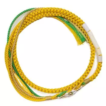 Украшение Obijime Pure Silk Pearl [KYOETSU] Ручная сборка для женщин (9)