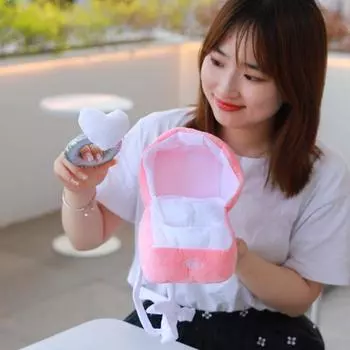 Украшение Очаровательное Изысканное Сердце Кольцо Мягкая Сюрприз Подарочная Коробка Кукла Игрушка Плюшевая