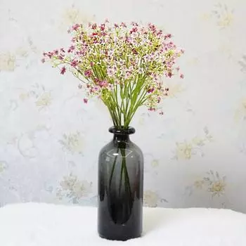 Украшение поддельной гипсофилы, гибкий шикарный макет, реквизит, искусственный жёлтый