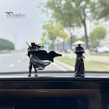 Украшение приборной панели автомобиля, фигурка, скульптура, водонепроницаемая, легко моющаяся, кукольный домик, статуя, украшение для офисного стола A