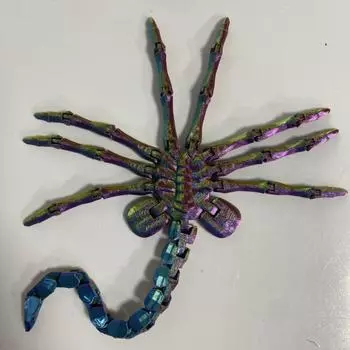 Украшение рабочего стола Модель инопланетного обнимающего лица для творческой коллекции Подарки ручной работы Модель инопланетного обнимающего лица насекомого