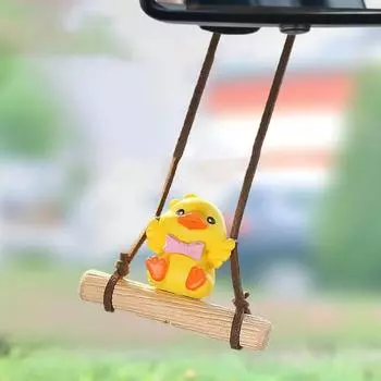 Украшение, регулируемый ремешок, мультяшная фигурка животного, авто зеркало заднего вида, кулон, украшение на день рождения C