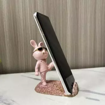 Украшение Rogue Rabbit, милый держатель для мобильного телефона, украшение для рабочего стола в офисе