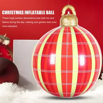 Украшение рождественского шара - Праздничные елочные шары для улицы Рождественский шар из ПВХ Orna