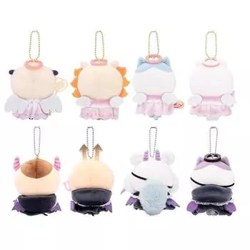 Украшение школьного ранца, очаровательный праздничный подарок, брелок в виде милого плюшевого ангела Чиикава, кулон, кавайная пушистая мягкая игрушка-дьявол