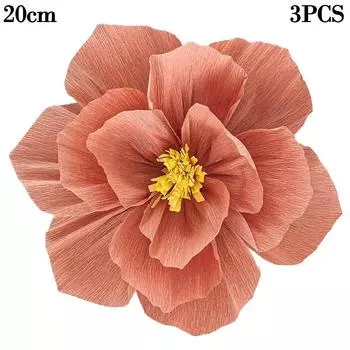 Украшение своими руками Фон Стена Детский сад Цветок Цветок из гофрированной бумаги Трехмерный цветок 20cm-4