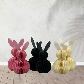 Украшение улья в виде пасхального кролика, украшение свадебной комнаты в виде мультфильма, украшение детского подарка на день рождения One Size бежевый