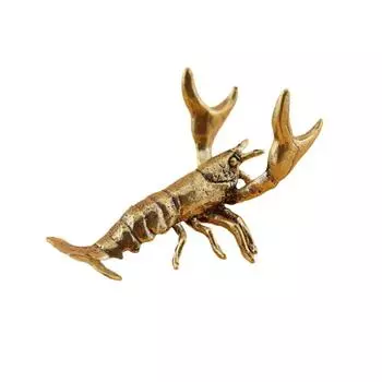 Украшение в виде рака из латуни One Size жёлтый