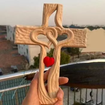 Украшение в виде сердца с любовью, настенный декор ручной работы, деревянное переплетенное сердце, свадебное, валентинка, резное украшение в виде сердца с любовью для дома, подарок на рождественское новоселье A